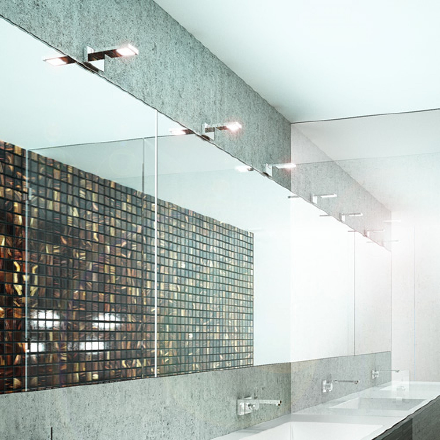 Rendl PARAGNA fürdőszobai tükörmegvilágító lámpa, LED, R10612