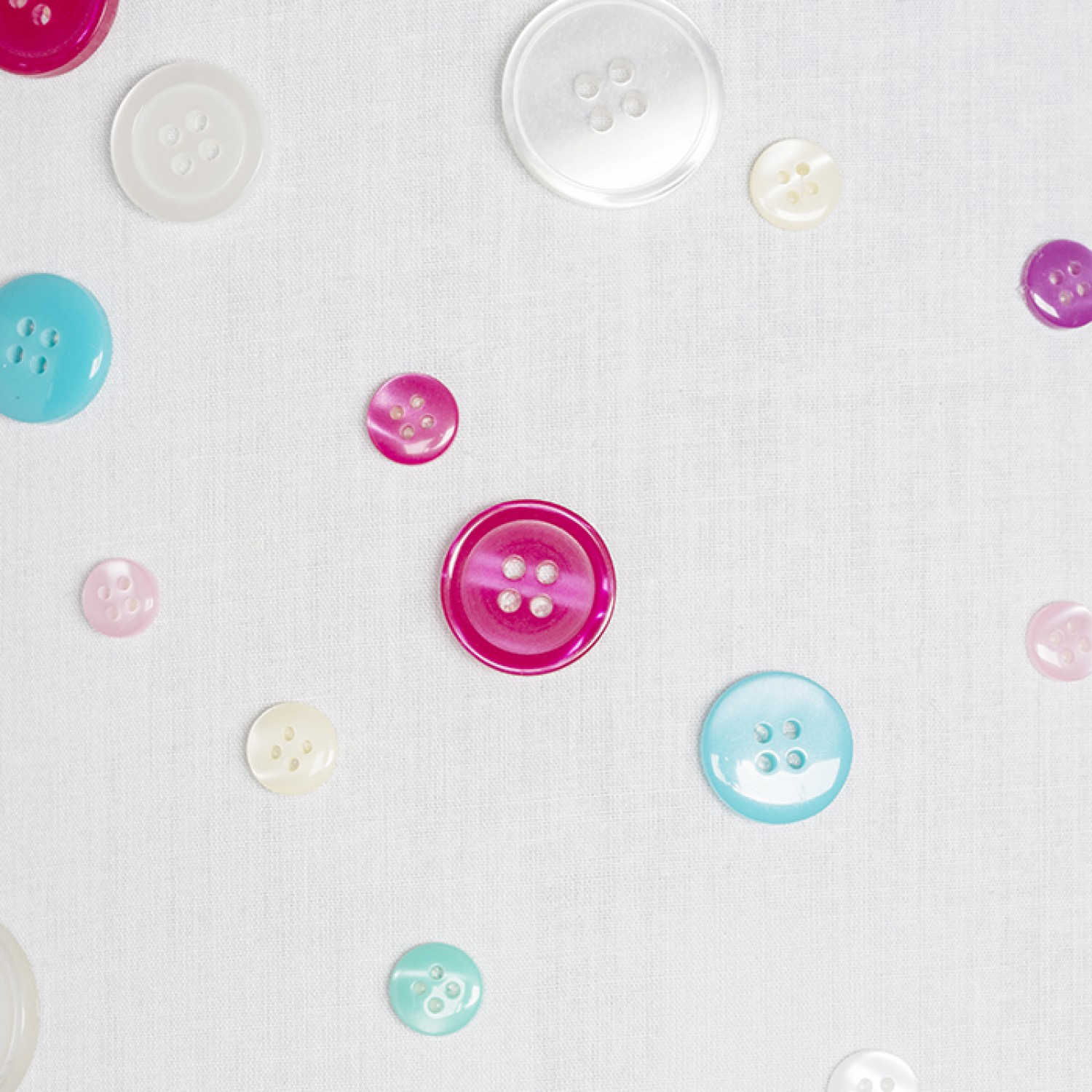 Rendl DELI 30/20 bura, lámpabura színes gombokkal díszítve, fehér, foglalat nélkül, max. 28W, R12390