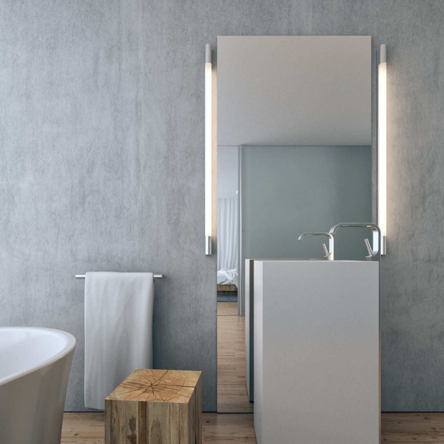 Rendl MIRANDA 120 fürdőszobai fali lámpa, tükörmegvilágító, R12419