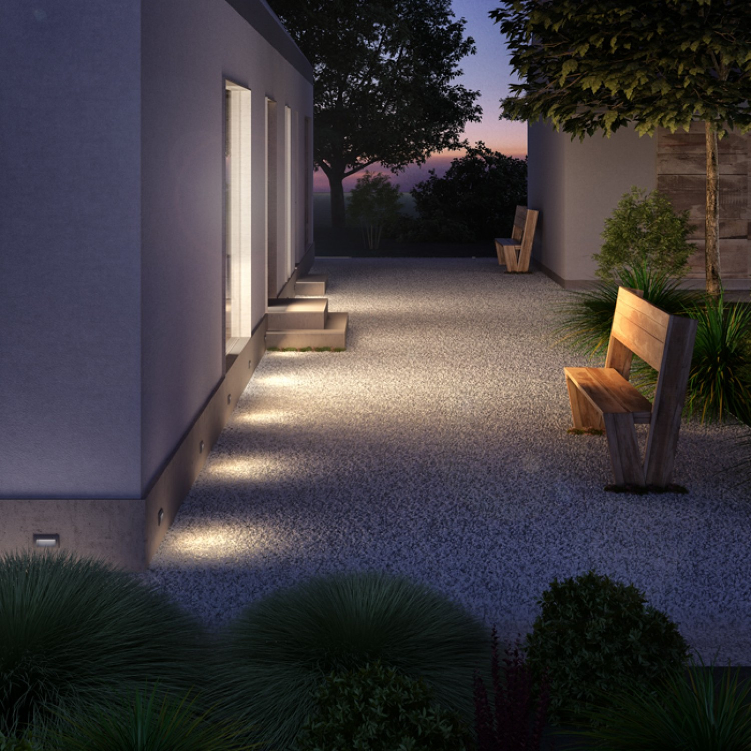 Rendl GORDIQ kültéri beépíthető lámpa, R12538