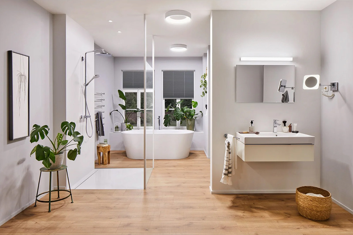 Korszerű fürdőszobai fények LED világítással