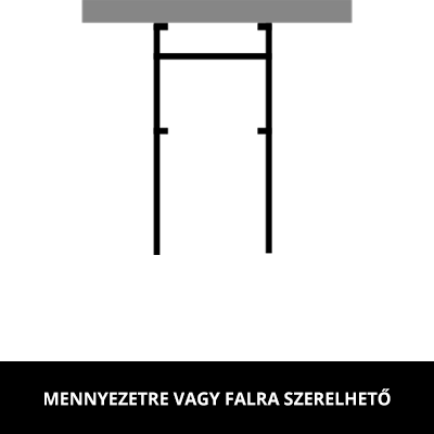 Magnetis felületre szerelhető