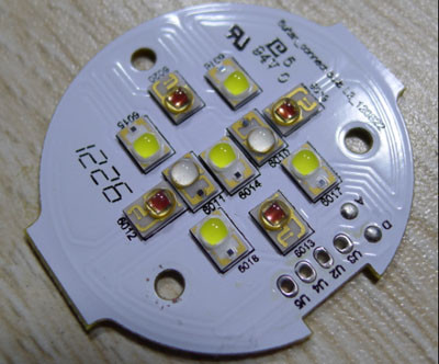 Philips HUE E27 LED nyák szétszedve