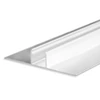 LED profil gipszkartonhoz, T-profil 14mm, eloxált alumínium, 2m
