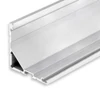 Corner20 LED sarok lámpaprofil, 20mm, ezüst eloxált alumínium, 2m