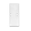 EC66W végzáró 2Side LED lámpaprofilhoz, alumínium, fehér, 2db, csavarokkal