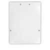 EC74W végzáró Lamp40 LED lámpaprofilhoz, fehér, 2db, csavarokkal