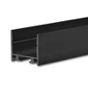 Hide Single felületre szerelhető alumínium LED profil, 16mm, fekete, 2m