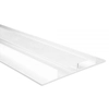 LED gipszkarton profil, PLANAR, fehér, alumínium, 2m