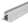 Szerelősín kültéri lineáris LED fénysávhoz, rögzítőtalppal 100cm hosszú, 5,1cm magas