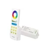 Mi-Light FUT043A RGB Smart LED vezérlő + távirányító, fali tartóval, érintőgombos, 15A, 12-24V DC