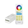 Mi-Light FUT045A RGB+CCT Smart LED vezérlő + távirányító, fali tartóval, érintőgombos, 15A, 12-24V DC