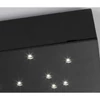 Nova Luce CIELO mennyezeti lámpa, fekete, 3000K melegfehér, beépített LED, 1x8W, 930 lm, 9180382