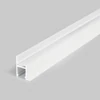 Topmet Frame14 álmennyezet záró alumínium LED profil, fehér (előlap: B, C) - C3020001 - szálban