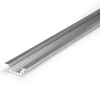 Topmet Groove10 süllyesztett alumínium LED profil, natúr alu (előlap: B,C) - 76210000 - szálban
