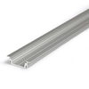 Topmet Groove14 süllyesztett alumínium LED profil, ezüst eloxált (előlap: E,F) - A3020020 - szálban