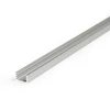 Topmet Slim8 lapos alumínium LED U-profil, ezüst eloxált (előlap: A) - 89030020 - szálban