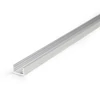 Topmet Slim8 lapos alumínium LED U-profil, natúr alu (előlap: A) - 89030000 - szálban