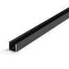 Topmet Smart10 alumínium LED U-profil, fekete (előlap: A, C2) - C2020021 - szálban