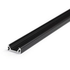 Topmet Surface10 alumínium LED U-profil, fekete eloxált (előlap: B, C) - 77270021 - szálban