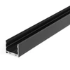 Topmet VARIO30-02 LED U-profil, fekete, 2m, (előlap: A9, C9, D9, E9), (rögzítő: T, Y), V3060021