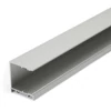 Topmet VARIO30-03 felületre szerelhető LED profil, ezüst eloxált, 2m, (előlap: A9, C9, D9, E9), (rögzítő: T, Y), V3100020