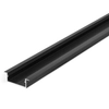 Topmet VARIO30-06 süllyesztett LED profil, fekete, 2m, (előlap: A9, C9, D9, E9), (rögzítő: U9), V3220021