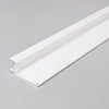 Topmet Walle12 falra és mennyezetre rögzíthető alumínium LED profil, fehér (előlap: B, C, D) - B8060001 - szálban