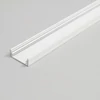 Topmet Wide24 széles alumínium LED profil, fehér (előlap: G) - 84030001 - szálban