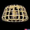 Kép 1/3 - Eglo 390149 Montezuelo mennyezeti lámpa, bambusz, E27 foglalattal, max. 1x40W, IP20