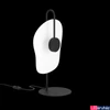 Kép 1/3 - Eglo 390208 Larderia asztali lámpa, fekete, 540 lm, 3000K melegfehér, LED foglalattal, max. 5,4W, IP20
