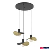 Kép 1/4 - Eglo 390395 Saceda függeszték, fekete, E27 foglalattal, max. 3x40W, IP20