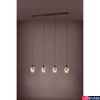 Kép 1/2 - Eglo 39686 Lemorieta több ágú függeszték, mattított üvegburával, arany, E27 foglalattal, max. 4x40W, IP20