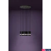 Kép 1/2 - Eglo 39708 Bernabeta több ágú függeszték, 10 db lámpafejjel, kör forma, buborék díszítéssel, fekete, GU10 foglalattal, max. 10x5W, IP20