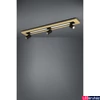 Kép 1/5 - Eglo 39749 Torrestralle mennyezeti lámpa, 3 db spotfejjel, fa elemekkel, fekete, 2800 lm, 3000K melegfehér, beépített LED+GU10, 2x12W+3x4,5W, IP20