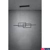 Kép 1/2 - Eglo 39797 Puebla több ágú függeszték, fekete, 3200 lm, 3000K melegfehér, beépített LED, 32W, IP20
