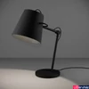 Kép 1/5 - Eglo 39866 Granadillos asztali lámpa, textil burával, állítható, zsinórkapcsolóval, fekete, E27 foglalattal, max. 1x40W