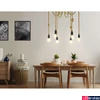 Kép 1/2 - Eglo 43195 Rampside több ágú függeszték, 6 db lámpafejjel, kötél elemekkel, fekete, E27 foglalattal, max. 6x28W, IP20
