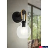 Kép 1/4 - Eglo 43619 Roding fali lámpa, kötél díszítéssel, üveg, E27 foglalattal, max. 1x40W, IP20