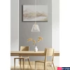 Kép 1/4 - Eglo 43631 Copley 1 ágú függeszték, üveg burával, rosegold, E27 foglalattal, max. 1x40W, IP20