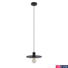 Kép 1/4 - Eglo 43731 Ikeston 1 ágú függeszték, rácsos, fekete, E27 foglalattal, max. 1x40W, IP20