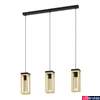 Kép 1/4 - Eglo 43744 Nafferton több ágú függeszték, fa, E27 foglalattal, max. 3x40W, IP20
