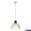 Kép 1/5 - Eglo 43767 Stillington 1 ágú függeszték, fekete díszítéssel, arany, E27 foglalattal, max. 1x40W, IP20