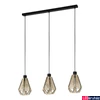 Kép 1/4 - Eglo 43777 Adwickle több ágú függeszték, textil burával, bézs, E27 foglalattal, max. 3x40W, IP20