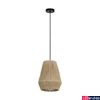 Kép 1/5 - Eglo 43785 Alderney 1 ágú függeszték, natúr, textilfonalból készült burával, bézs, E27 foglalattal, max. 1x40W, IP20