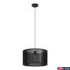 Kép 1/4 - Eglo 43795 Manby 1 ágú függeszték, rácsos, fekete, E27 foglalattal, max. 1x40W, IP20