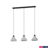 Kép 1/4 - Eglo 43826 Matlock több ágú függeszték, fekete lámpatesttel, szürke, E27 foglalattal, max. 3x40W, IP20