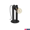 Kép 1/3 - Eglo 43849 Plimsoll asztali lámpa, fekete, E27 foglalattal, max. 1x15W, IP20