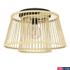 Kép 1/4 - Eglo 43851 Hykeham mennyezeti lámpa, bambusz, barna, E27 foglalattal, max. 1x40W, IP20