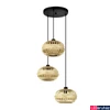 Kép 1/5 - Eglo 43864 Amsfield 1 függeszték, fekete, E27 foglalattal, max. 3x40W, IP20